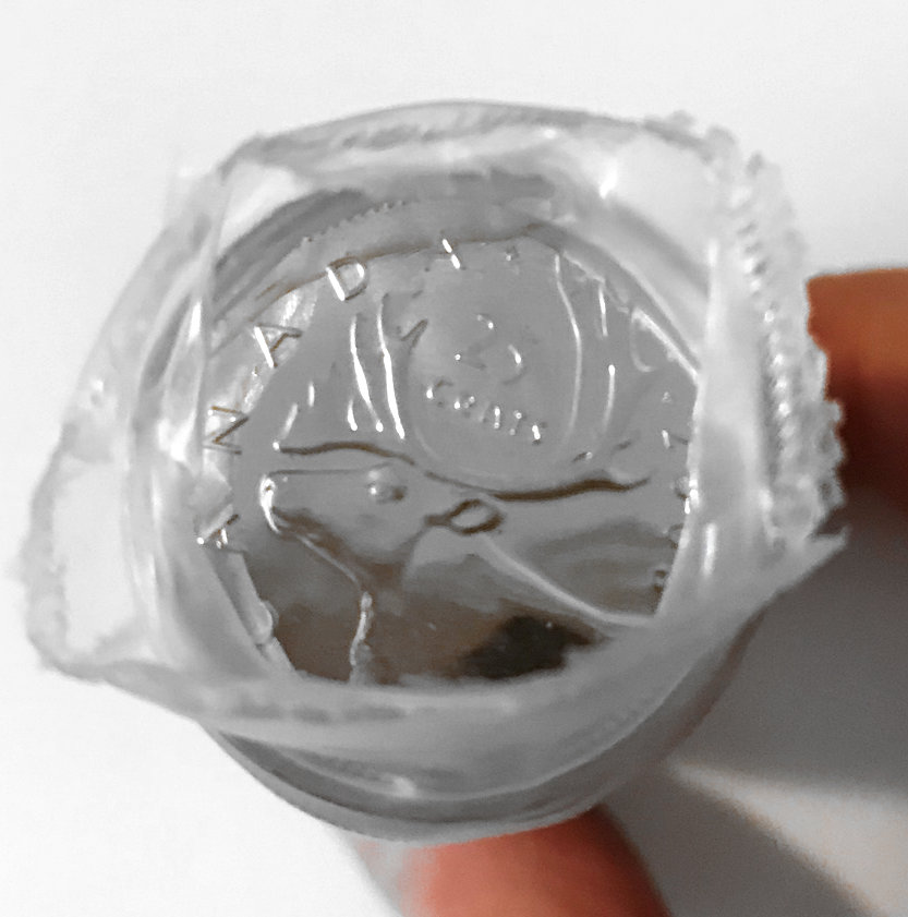 2003-P Canada 25-cent Original Roll - Old Effigy