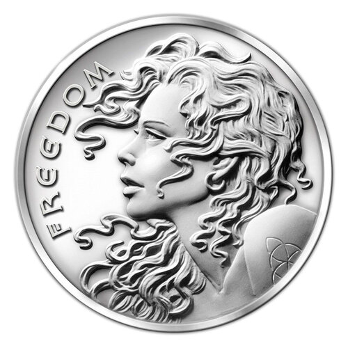 2013 SBSS Freedom Girl 0.999 1oz Silver Wide Reed
