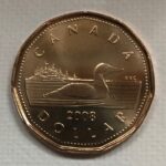 2008 Canada $1 1-dollar BU Loon