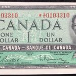 1954 $1 *S/O Prefix Beattie-Rasminsky BC-37bA AU-UNC Condition