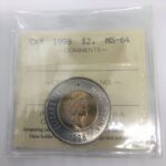 1998 Canada 2-dollar $2 Polar Bear ICCS MS-64