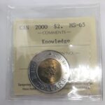 2000 Canada 2-dollar $2 Knowledge ICCS MS-65