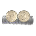 2004-P Canada Quarter 25-cent Original Roll
