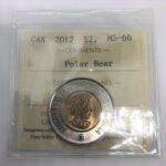 2012 Canada 2-dollar $2 Polar Bear ICCS MS-66 OLD TYPE