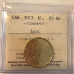 2013 Canada Loon 1-dollar $1 ICCS MS-66