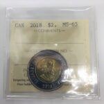 2018 Canada 2-dollar $2 Polar Bear ICCS MS-65