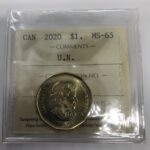 2020 Canada 1-dollar $1 U.N. Charter ICCS MS-65