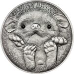 2012 ₮500 TOGROG MONGOLIA LONG-EARED HEDGEHOG