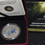 2013 Canada 25-cent Tylosaurus Glow-in-the-Dark Dinosaur Coin - 3rd in Popular Series