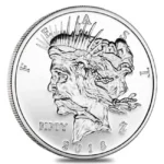 2018 Zombucks Feast Dollar 1oz Fine Silver Round