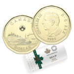 2023 Canada $1 1-dollar King Charges Special Wrap Roll - First Strikes