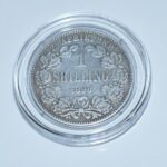 1896 South Africa ZAR One Shilling VF - F condition **0.925 Silver**