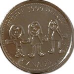 1999 Canada Millenium 25-cent UNC Quarter - SEPTEMBER