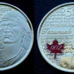 2012 Canada 25-Cent BU Tecumseh - 2 Coin Set (Color & NC)