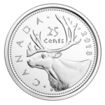 2018 CANADA 25-cent BU