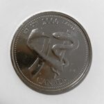 2000 Canada Millenium 25 cent UNC Quarter - APRIL HEALTH