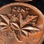 1963 Canada 1-Cent - BU RED - Hanging 3