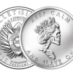 2013 Slave Queen 1oz Silver Round - RARE WIDE REED VARIETY